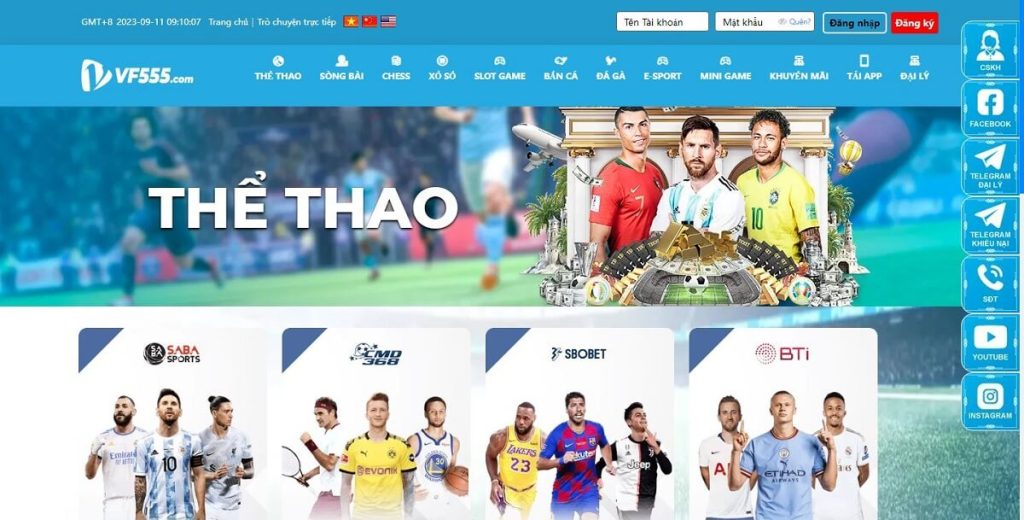 Saba Sport VF555 – Đỉnh Cao Cá Cược Thể Thao Ảo Tại Việt Nam